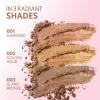 Covergirl Clean Fresh Radiant, 001 Sunkissed, Loose Powder Bronzer, Sunkissed Glow, Radiant Finish, Lightweight, Blends Seamlessly, Vegan Formula, 0.28oz(003 Island Bronze)