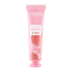 Covergirl Clean Fresh Dewy Tint 200 Toasty Nude, 3-in-1 Tint, Blendable Color For Eyes, Lips & Cheeks, 0.33 fl oz (Pack of 1)(400 Dreamy Pink)