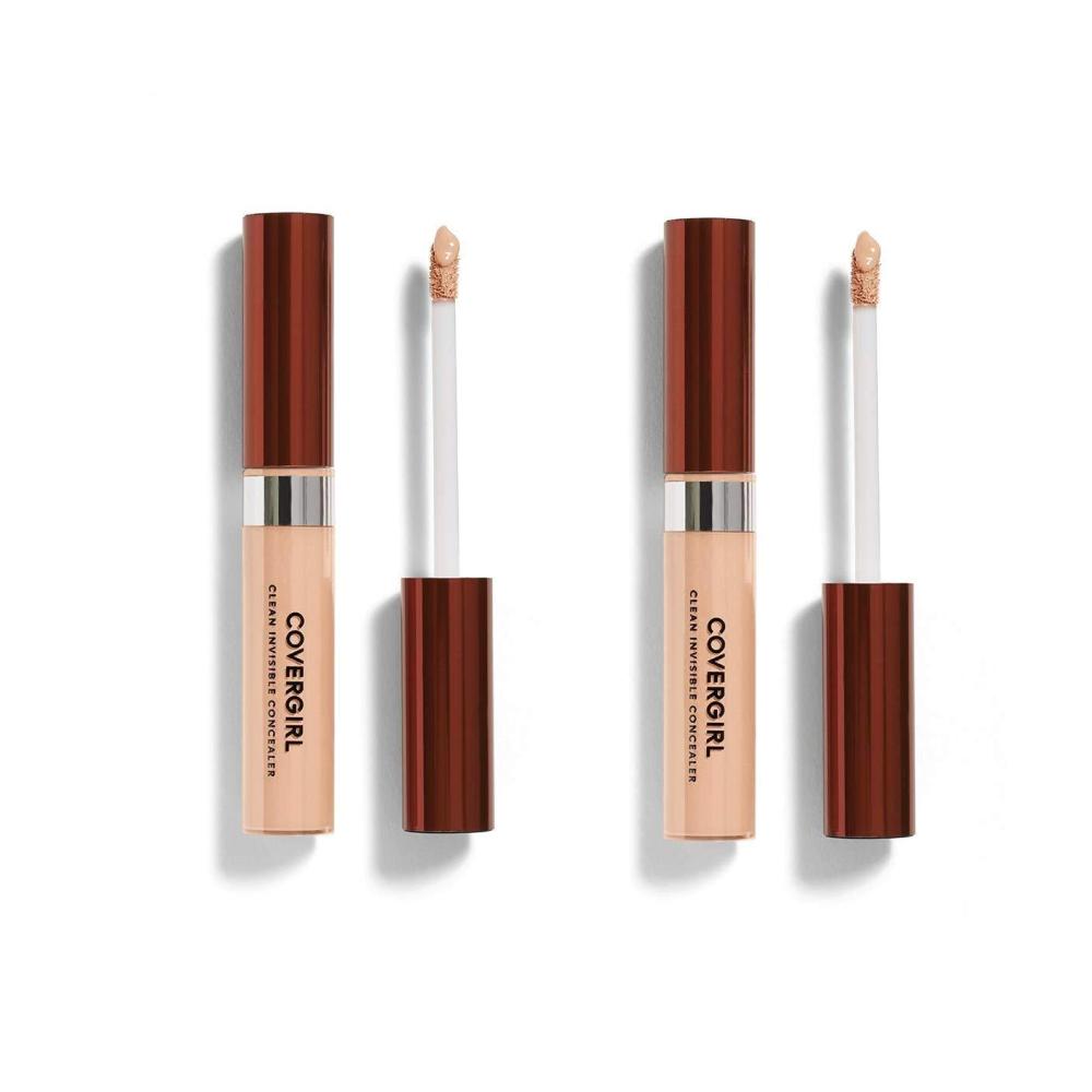 imageCOVERGIRL Clean Invisible Concealer Light 125 032 Fl Oz 2 Count
