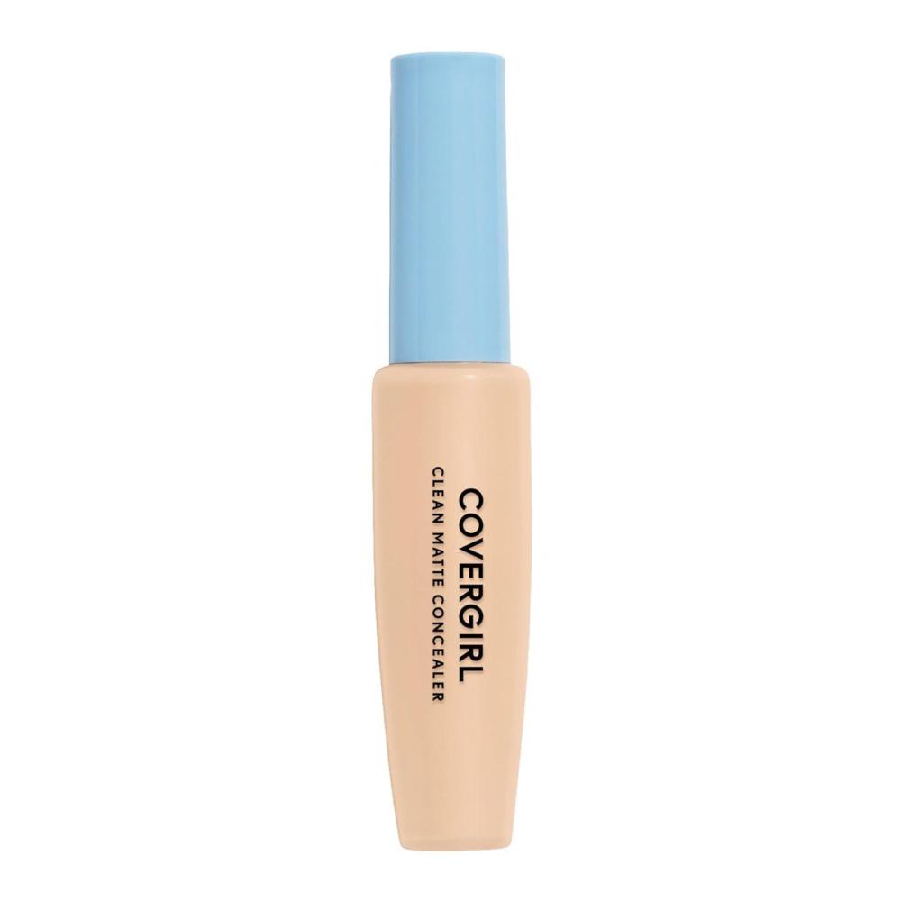 imageCOVERGIRL  Clean Matte Concealer OilFree Lightweight Formula Blendable NaturalLooking Coverage 100 CrueltyFreeLIGHTMEDIUM