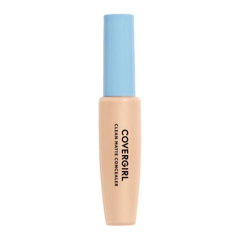 imageCOVERGIRL  Clean Matte Concealer OilFree Lightweight Formula Blendable NaturalLooking Coverage 100 CrueltyFreeMEDIUM