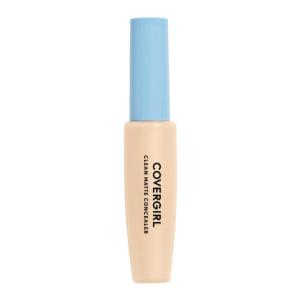 COVERGIRL – Clean Matte Concealer, Oil-Free, Lightweight Formula, Blendable, Natural-Looking Coverage, 100% Cruelty-Free(FAIR)