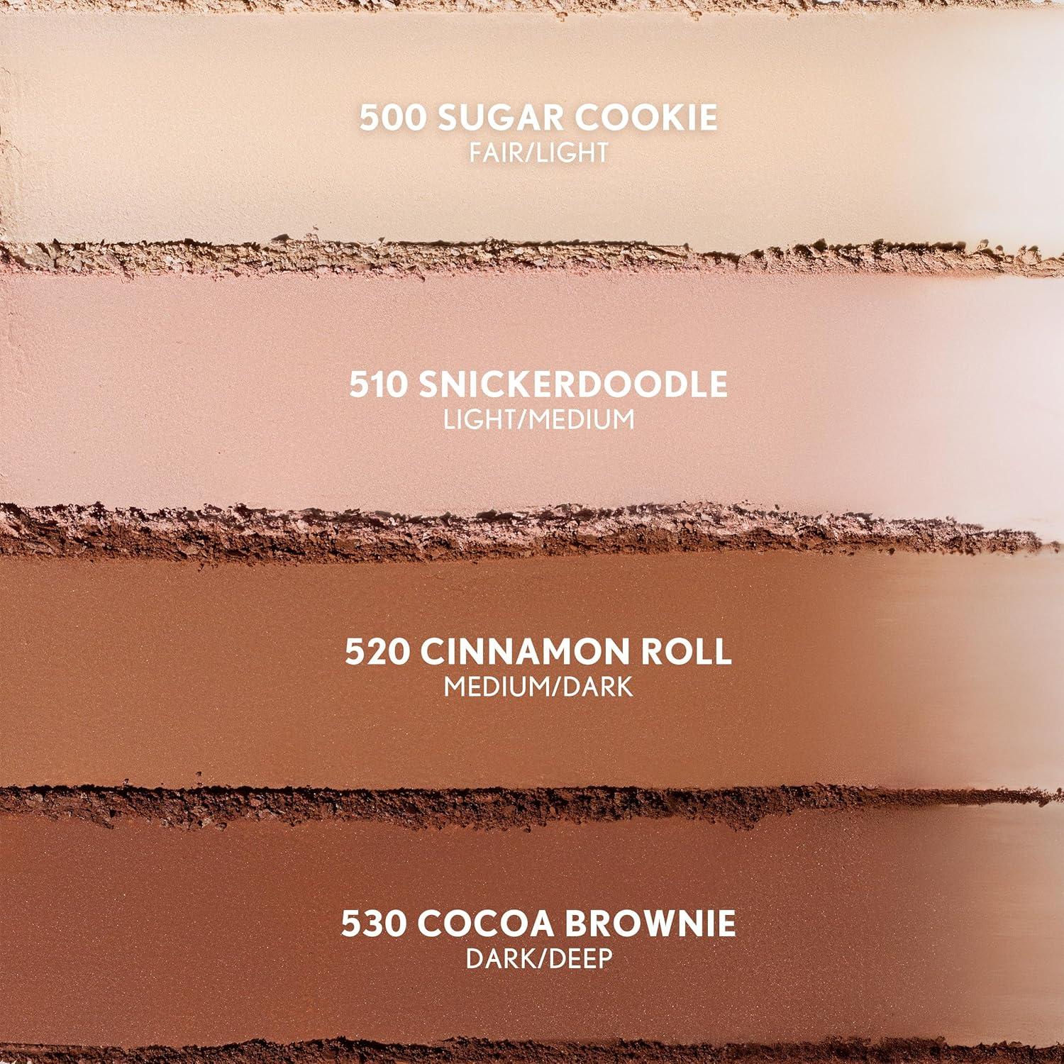 imageCOVERGIRL TruBlend Skin Enhancer Baked Luminous Finishing Face Powder with Hyaluronic Acid and White Rose Extract Sheer amp Buildable 510 Snickerdoodle500 Sugar Cookie