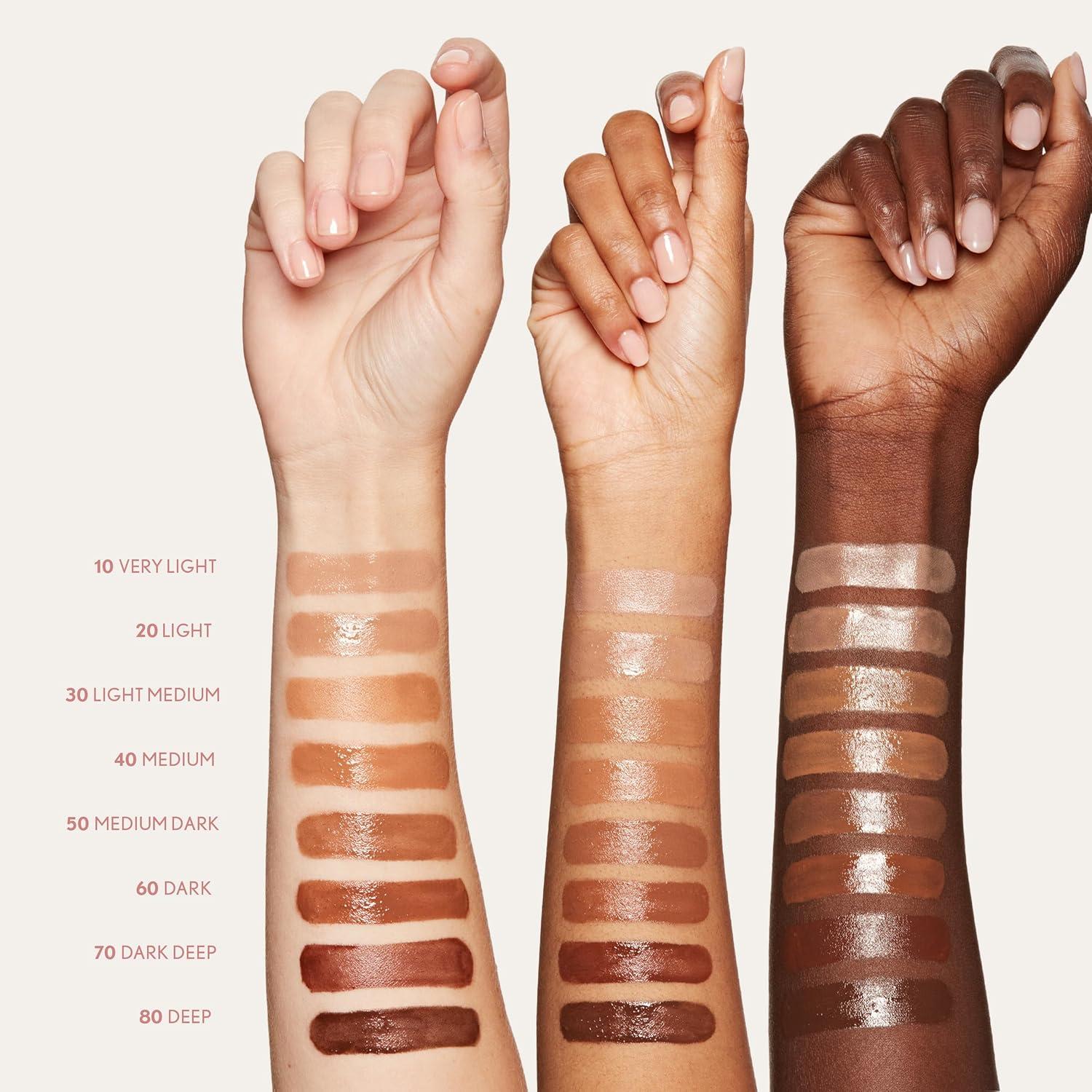 imageCOVERGIRL TruBlend Sun amp Sculpt Bronzing Glow Serum Buildable Radiant Glow Wand and Pump Applicator 30 Light Medium10 Very Light