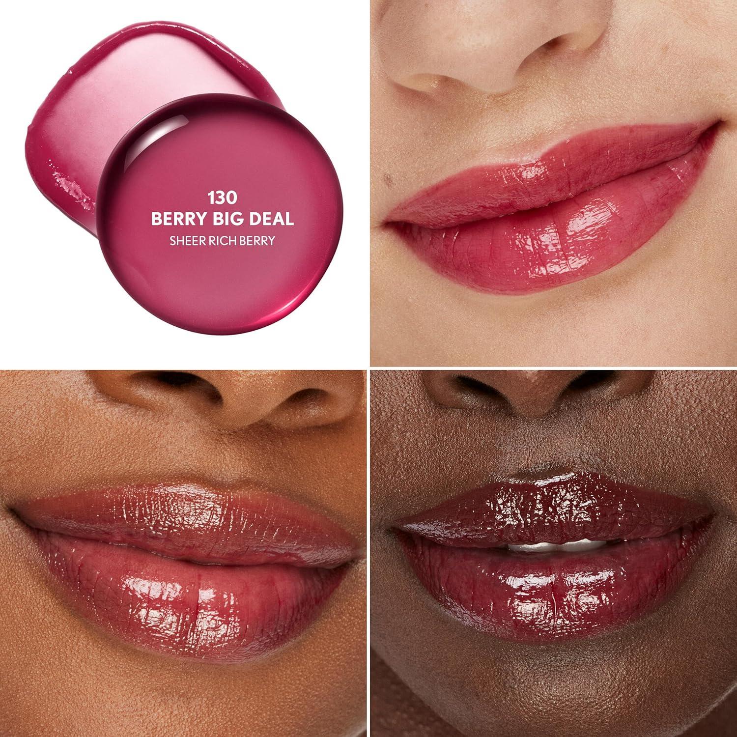 imageCOVERGIRL Clean Fresh Yummy Big Oil Stick Flavored Lip Oil Dewy Finish NonGreasy 160 Honey I Glow Sheer Dusty Rose130 Berry Big Deal