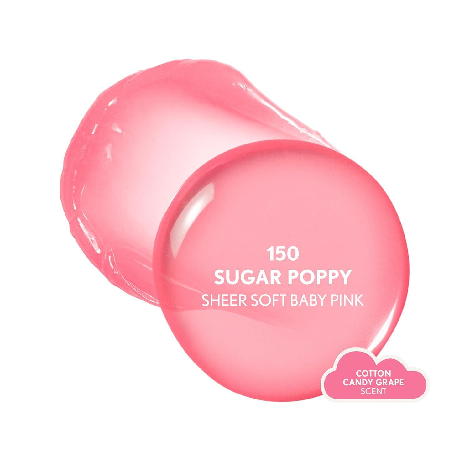 imageCOVERGIRL Clean Fresh Yummy Big Oil Stick Flavored Lip Oil Dewy Finish NonGreasy 160 Honey I Glow Sheer Dusty Rose150 Sugar Poppy