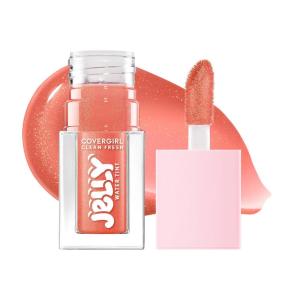 COVERGIRL Clean Fresh Jelly Water Tint, Lip & Cheek Tint, Transfer-Proof, Hydrating – 40 Jelly Nude (Rosewood Glow)(40 Jelly Nude)