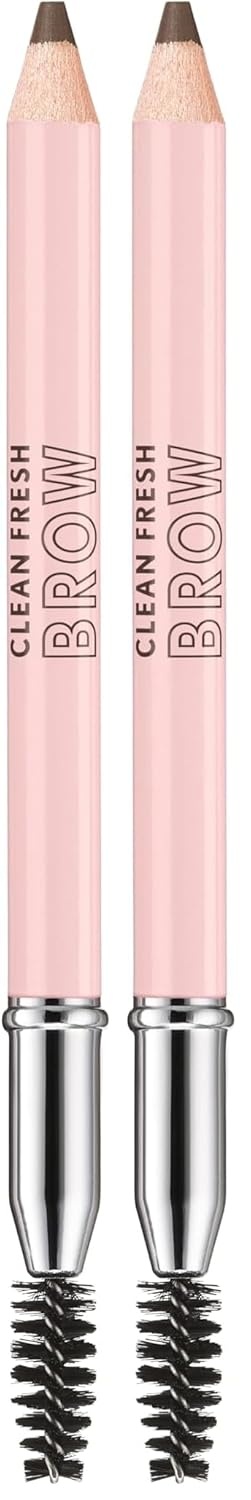 image:imageCovergirl Clean Fresh Brow Eyebrow Pencil 400 Soft Brown 002 oz Pack of 1Dark Brown